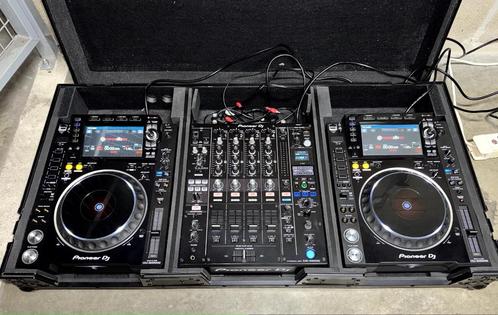CDJ-2000 Nexus 2 + DJM-900 Nexus 2 dj set inc. flightcase, Muziek en Instrumenten, Dj-sets en Draaitafels, Ophalen