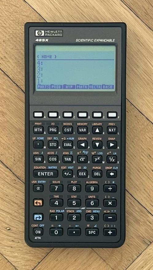 Hewlett Packard HP 48SX calculator + HP Solve + 32K RAM card, Diversen, Rekenmachines, Gebruikt, Grafische rekenmachine, Ophalen of Verzenden