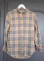 Burberry geruit dameshemd, Comme neuf, Beige, Burberry, Taille 38/40 (M)