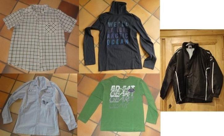 Lot de vêtements pour garçons (14 ans), Kinderen en Baby's, Kinderkleding | Kinder-kledingpakketten, Gebruikt, Maat 164, Ophalen of Verzenden
