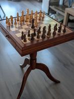 Elegante Schaaktafel met Compleet Schaakspel, Hobby en Vrije tijd, Een of twee spelers, Verzenden, Nieuw