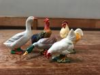 Schleich dieren, boerderijdieren, eend, gans, kip, haan, Kinderen en Baby's, Ophalen, Gebruikt, Overige typen