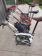 4 Bromptons (waarvan 1 elektrische), Fietsen en Brommers, Ophalen, Brompton, Heren, 16 tot 18 inch