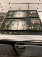 12 verres en cristal d’Arques. Idée cadeau 🎁, Enlèvement