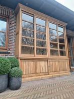 Eiken vitrinekast/buffetkast GRATIS LEVERING