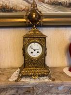Horloge de cheminée avec 2 chandeliers, Antiquités & Art, Antiquités | Horloges, Enlèvement