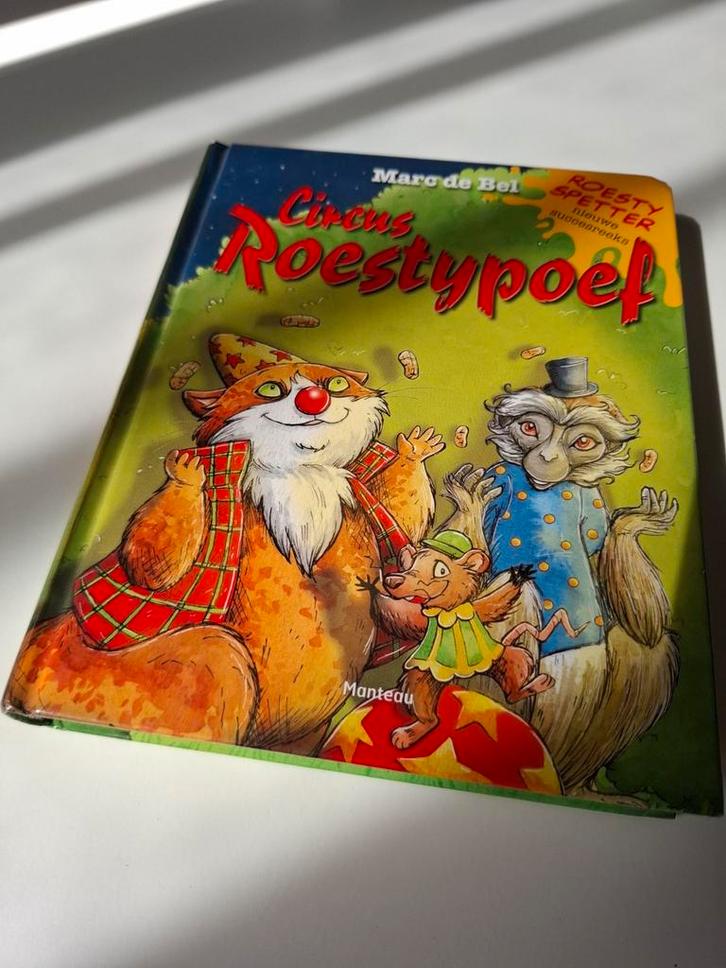 Marc de Bel - Roesty Spetter en Circus Roestypoef, Boeken, Kinderboeken | Jeugd | onder 10 jaar, Zo goed als nieuw, Ophalen of Verzenden