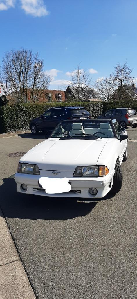 Mustang 1991 foxbody 5.0L HO V8 manueel 5-speed oldtimer, Auto's, Ford USA, Particulier, Mustang, Airconditioning, Cruise Control