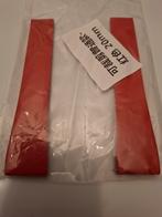 Bracelet montre Cut-To-Size Rubber rouge 20mm neuf!, Enlèvement, Rouge