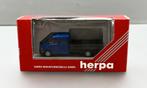 1:87 Herpa 042871 Mercedes Sprinter Doka pickup blauw, Hobby en Vrije tijd, Modelauto's | 1:87, Ophalen of Verzenden, Zo goed als nieuw