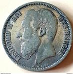 BELGIQUE; 2 FRANCS 1867 FR VALS/FAUX 7 grammes, Enlèvement ou Envoi, Monnaie en vrac