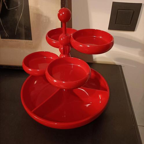 Rode Emsa snacktoren, Huis en Inrichting, Woonaccessoires | Etagères, Ophalen of Verzenden