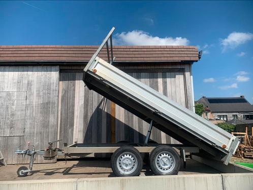 Ongeremde dubbel asser. Kipper te koop / ruil, Auto diversen, Aanhangers en Bagagewagens, Ophalen