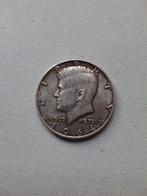 Zilveren half dollar, Postzegels en Munten, Munten | Amerika, Ophalen of Verzenden