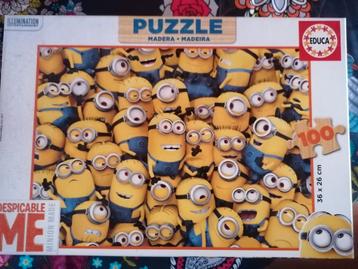 Puzzel minions  beschikbaar voor biedingen