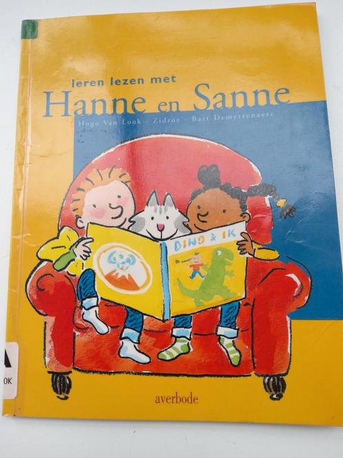 Lezen met Hanne en Sanne. Meegroeiboek vanaf 6-7 jaar tot..., Boeken, Kinderboeken | Baby's en Peuters, Zo goed als nieuw, Ophalen of Verzenden