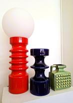 Space Age bollamp West Germany, Huis en Inrichting, Ophalen, 50 tot 75 cm, Zo goed als nieuw, Glas