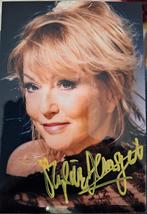 Authentieke handtekening van de actrice MYLENE DEMONGEOT, Verzamelen, Muziek, Artiesten en Beroemdheden, Ophalen of Verzenden