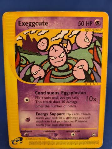 Exeggcute 77/147 - Aquapolis beschikbaar voor biedingen