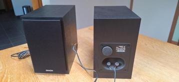 2 boxen Denon zwart