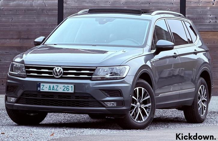 VW Tiguan Allspace 1.5TSI DSG-Pano-ACC-Leder-360-Trekhaak, Auto's, Volkswagen, Particulier, Tiguan, 360° camera, ABS, Achteruitrijcamera