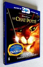 LE CHAT POTTÉ (3D + 2D) 2 BLURAY /// Comme Neuf, CD & DVD, Enlèvement ou Envoi, Comme neuf, Dessins animés et Film d'animation