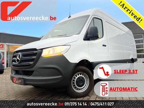 Mercedes-Benz Sprinter 317 L3H2 (39.250ex) 3.5T SLEEP|CARPLA, Auto's, Bestelwagens en Lichte vracht, Bedrijf, Te koop, ABS, Achteruitrijcamera