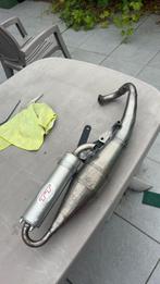 TT Leovince handmade uitlaat, Fietsen en Brommers, Ophalen, Zo goed als nieuw