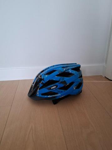 Uvex fietshelm - blauw/zwart, in maat verstelbaar (52-57 cm) beschikbaar voor biedingen