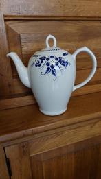 Porseleinen koffiepot van Boch met klokbloem, Ophalen of Verzenden