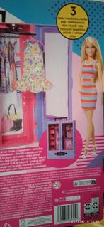 Barbie ultieme kleerkast, met barbiepop NIEUW!!!, Kinderen en Baby's, Nieuw, Ophalen of Verzenden, Barbie