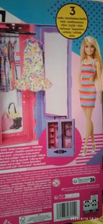 Barbie ultieme kleerkast, met barbiepop NIEUW!!!, Nieuw, Ophalen of Verzenden, Barbie