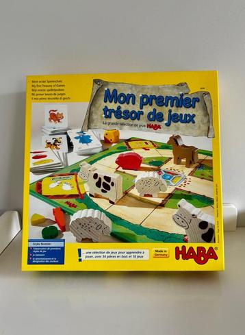 Haba Mon premier trésor de jeux, état neuf ! jeu de société