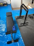 Dip bars, Ophalen, Gebruikt, Buik, Push-up steun
