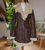 Vintage lammy Afghaanse shearling winter jas 70s romy Boomsm, Bruin, Niet ingevuld, Ophalen of Verzenden, Zo goed als nieuw