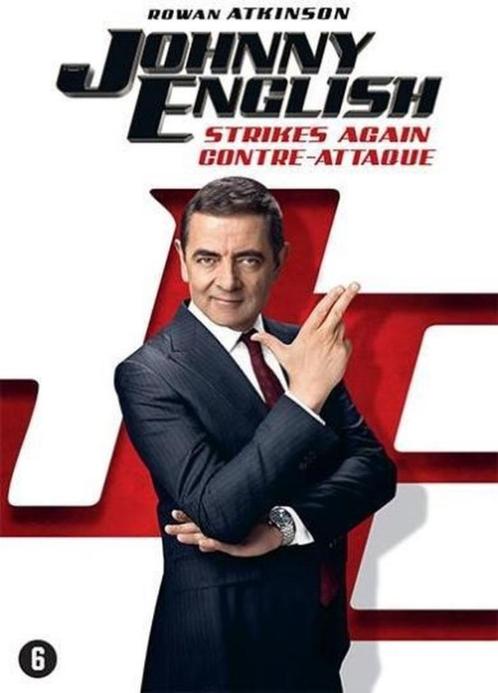 Johnny English Strikes Again (2018) Dvd Rowan Atkinson, CD & DVD, DVD | Action, Utilisé, Comédie d'action, À partir de 6 ans, Enlèvement ou Envoi