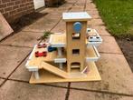 Little Dutch houten garage, Kinderen en Baby's, Speelgoed | Houten speelgoed, Gebruikt, Ophalen