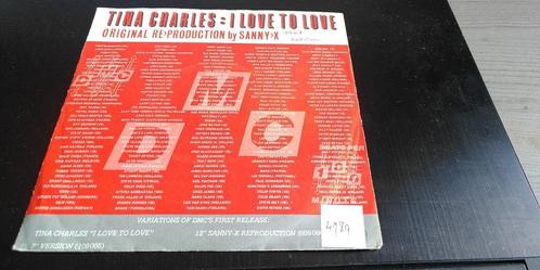 SINGLE TINA CHARLES--LOVE TO LOVE---, Cd's en Dvd's, Vinyl Singles, Gebruikt, Single, Pop, 7 inch, Ophalen of Verzenden
