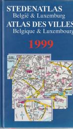 Stedenatlas België en Luxemburg 1999, Boeken, Atlassen en Landkaarten, Overige typen, Ophalen of Verzenden, Zo goed als nieuw