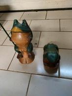 2 houten kikkers, Antiek en Kunst, Ophalen