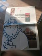 Kuifje in Tibet krantenartikel, Verzenden