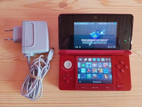 Nintendo 3DS CFW 64gb + hShop+ jeux, Consoles de jeu & Jeux vidéo, Consoles de jeu | Nintendo 2DS & 3DS, Comme neuf, 3DS, Rouge