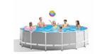 zwembad Intex Frame pool rond, Tuin en Terras, Zwembaden, Ophalen, Gebruikt, 80 tot 120 cm, Rond
