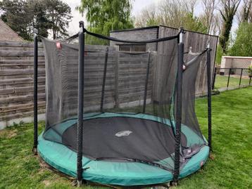Trampoline Berg inground, champion edition, Kinderen en Baby's, Speelgoed | Buiten | Trampolines, Ophalen, Gebruikt