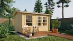 Blokhut - Tuinhuis Chloe | 40 mm | vuren onbehandeld, Hobby en Vrije tijd, Verzenden, Nieuw