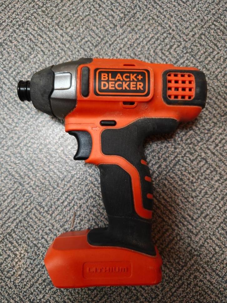 Black Decker Slagschroevendraaier, Doe-het-zelf en Bouw, Gereedschap | Boormachines, Zo goed als nieuw, Boor- en Schroefmachine