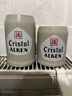 2 Bierpullen Cristal Alken, Enlèvement ou Envoi, Comme neuf