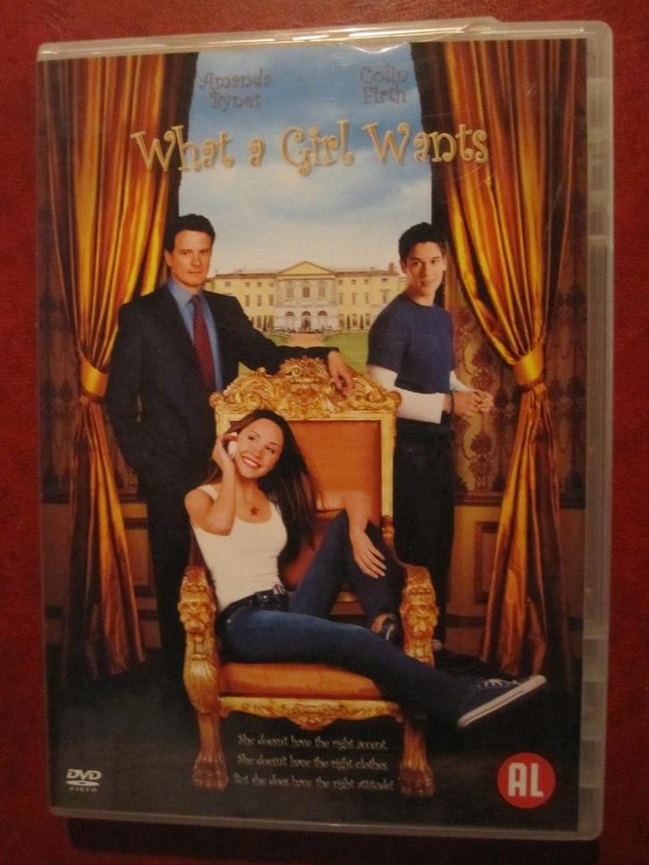 What a Girl Wants (2003), Cd's en Dvd's, Dvd's | Komedie, Zo goed als nieuw, Romantische komedie, Alle leeftijden, Ophalen of Verzenden