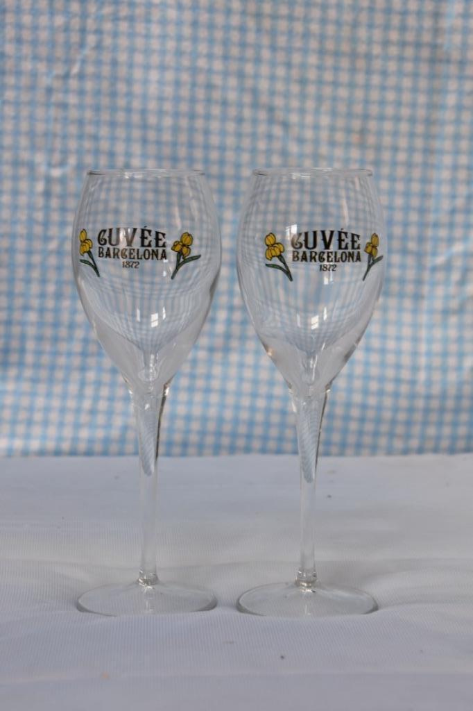 Champagne  Glazen Codorniu, Huis en Inrichting, Keuken | Servies, Nieuw, Glas of Glazen, Glas, Ophalen