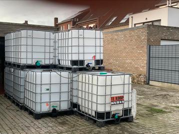 Ibc containers 1000l, industriële gereinigd, gebruiksklaar 